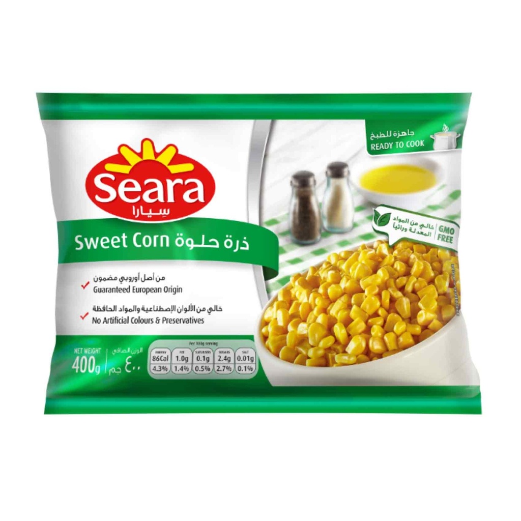 ذرة حلوة سيارا 400  جم