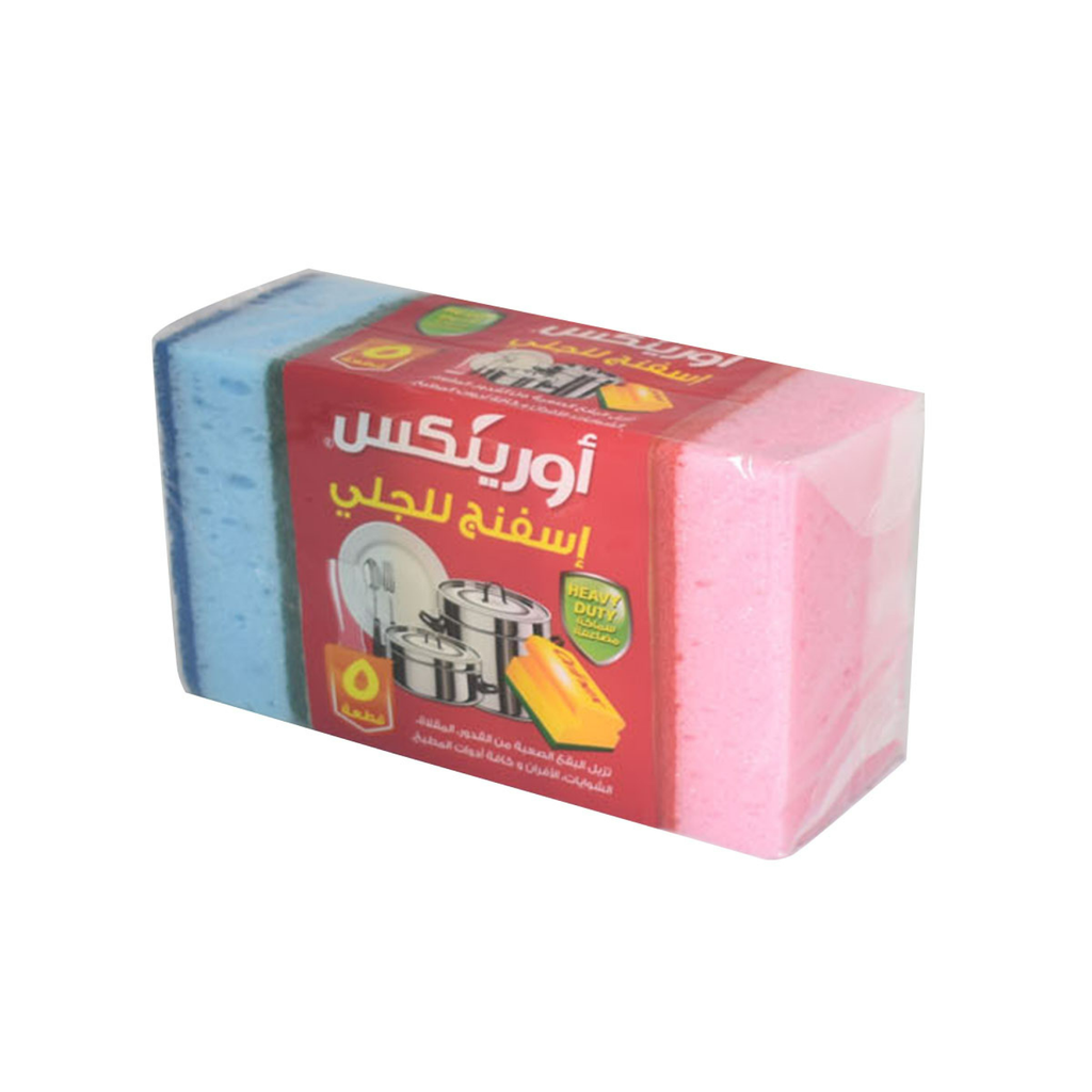 اسفنج للجلي أورينكس 5/24  حبة