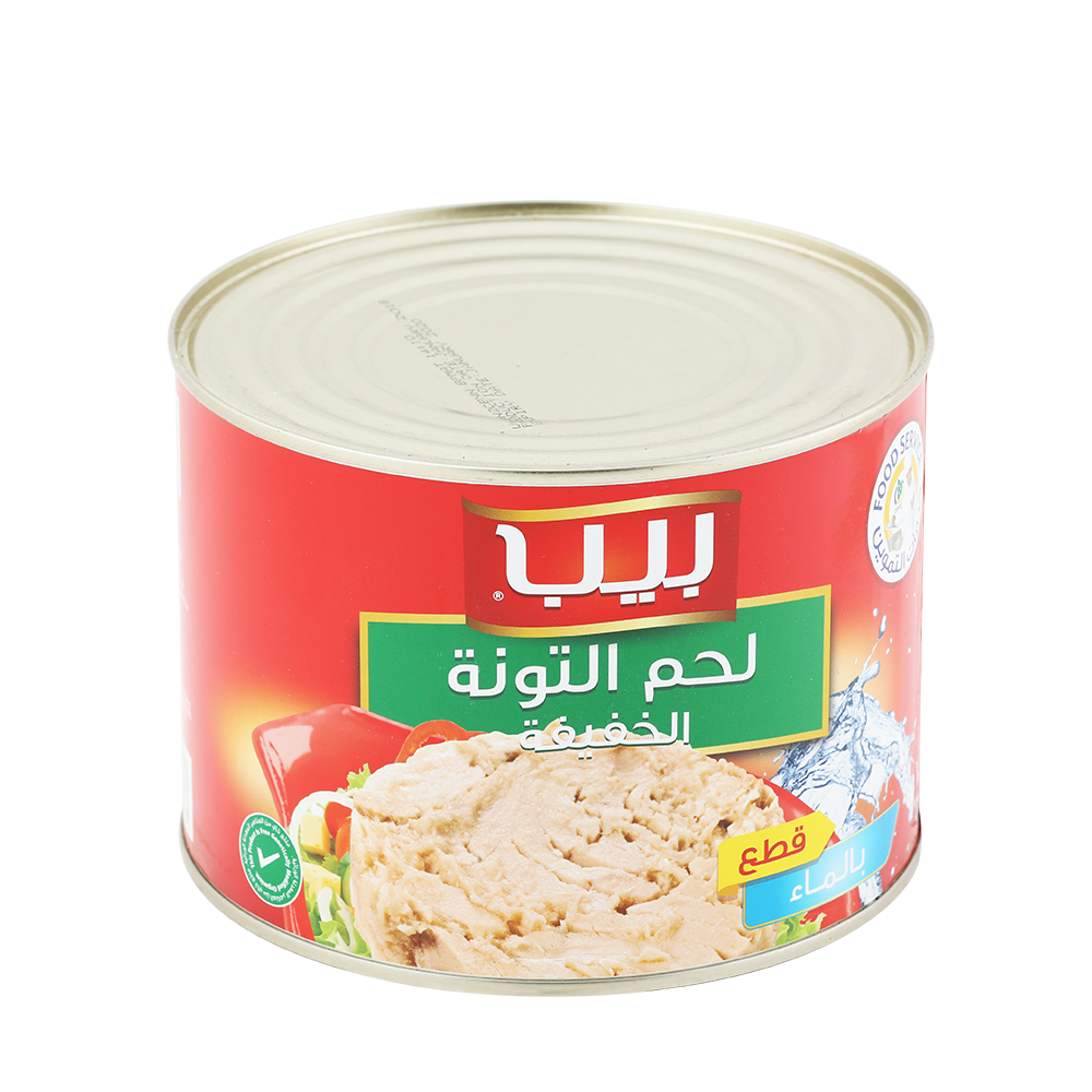 تونة خفيف بالماء بيب 1850ج