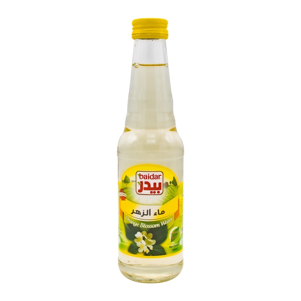 بيدر ماء زهر كبير زجاج 300  مل