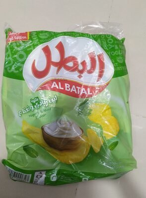 البطل بطاطس زبادي نعناع 12  جم - شدة 20