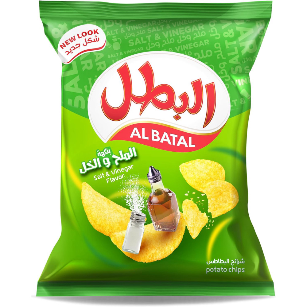 البطل بطاطس زبادي نعناع 12  جم - شدة 20