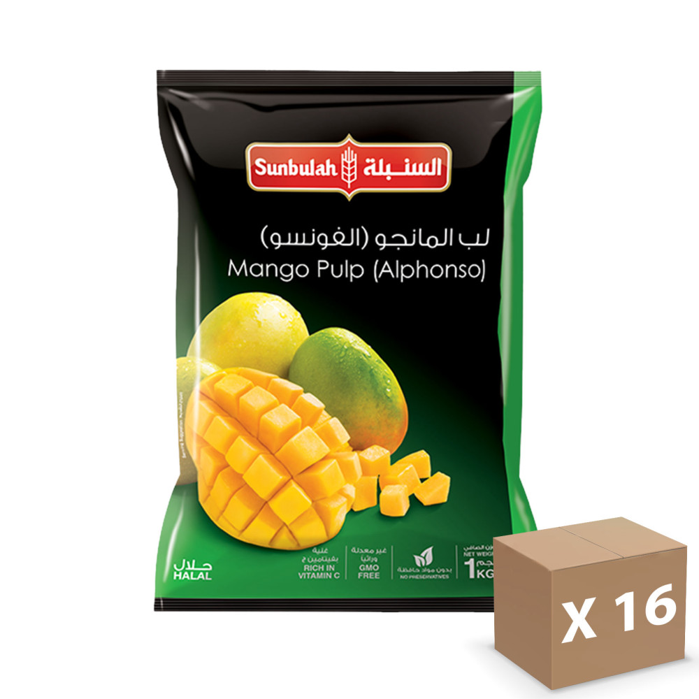لب مانجو مجمد 1000  جم