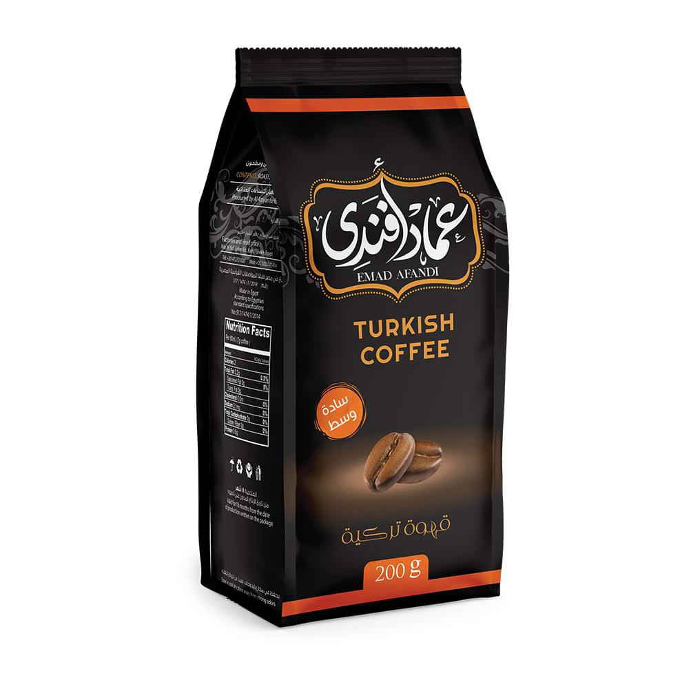قهوة تركى سادة 200جم