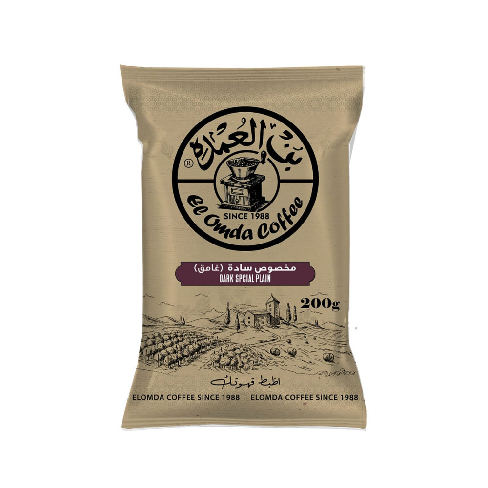قهوة سوداء معتدلة 200جم