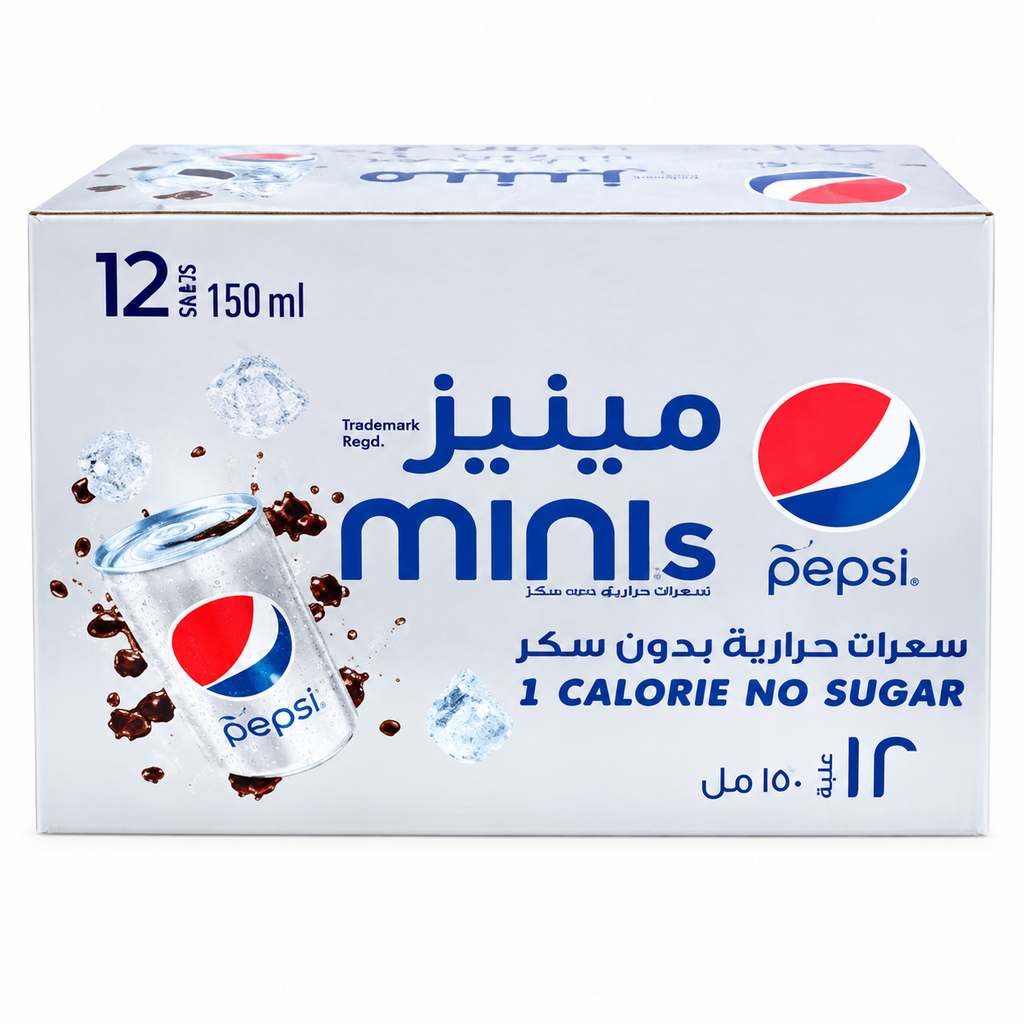 بيبسي دايت 150مل*12
