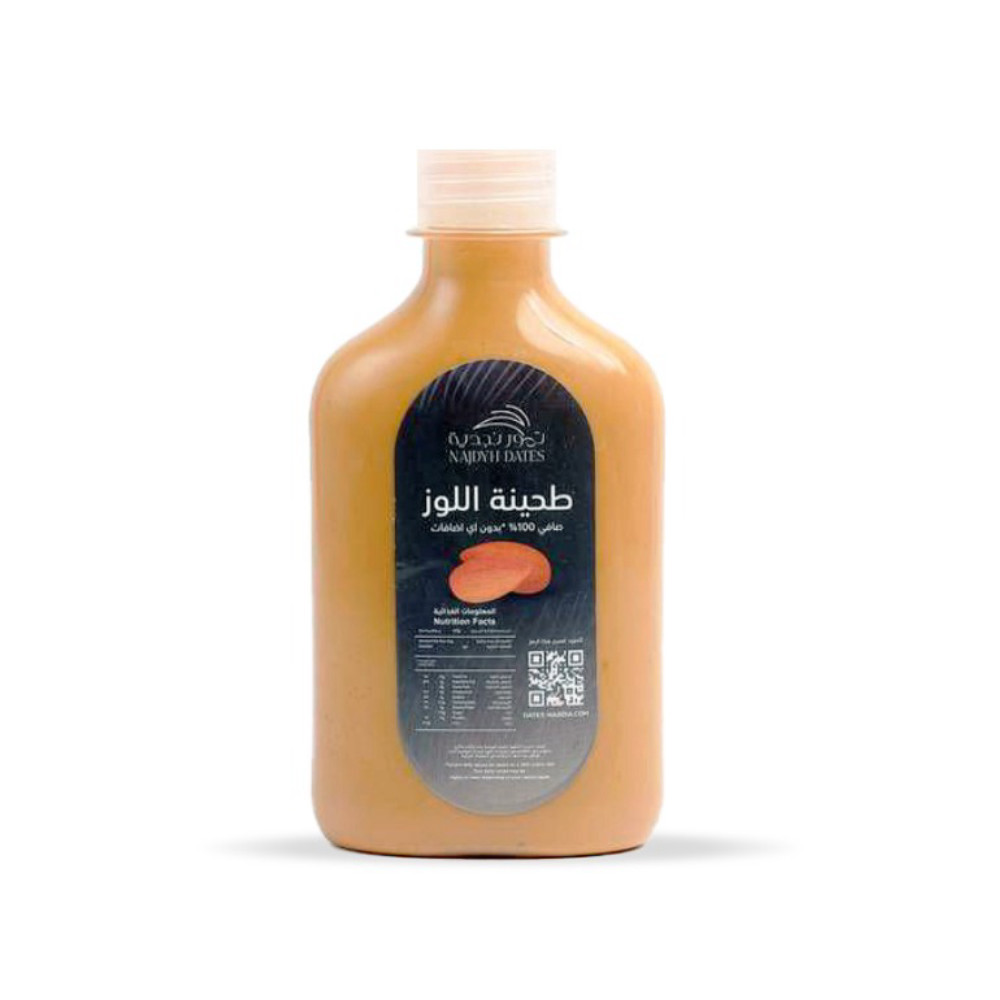 طحينة لوز طبيعي اذواق
