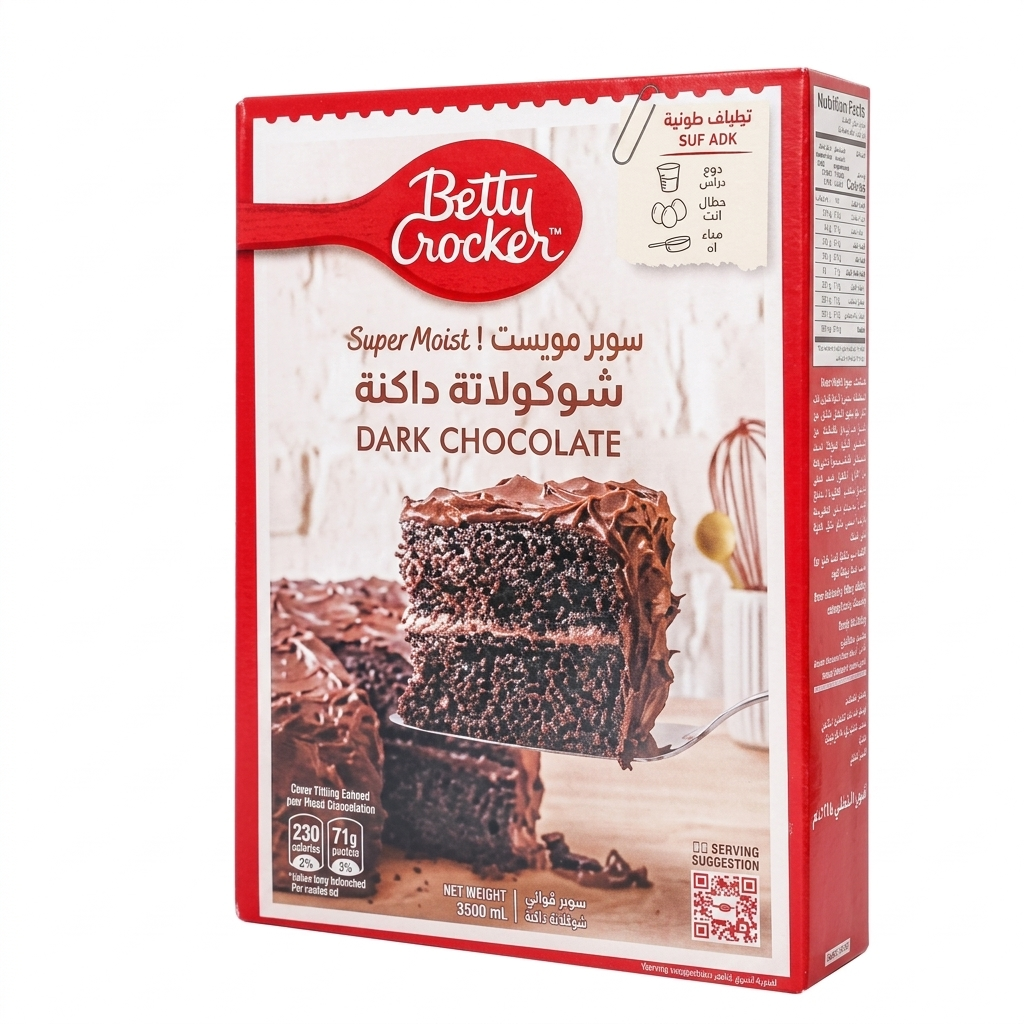 خليط كيك بيتي كروكر شوكولاتة داكنة 430  جم
