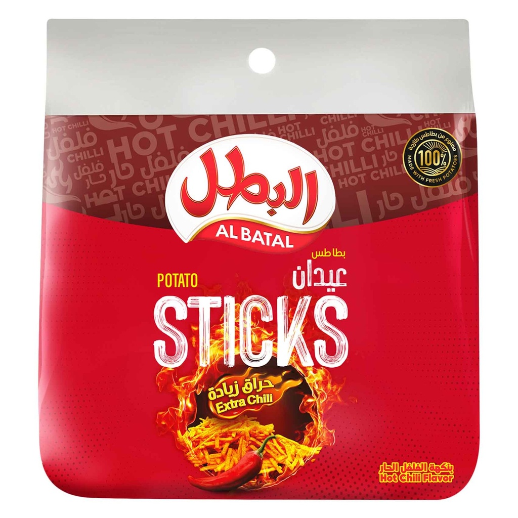 البطل عيدان فلفل حار 23جم *12