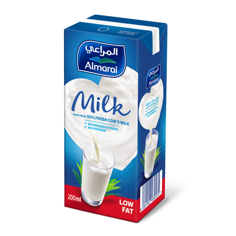 حليب قليل الدسم 500مل*18