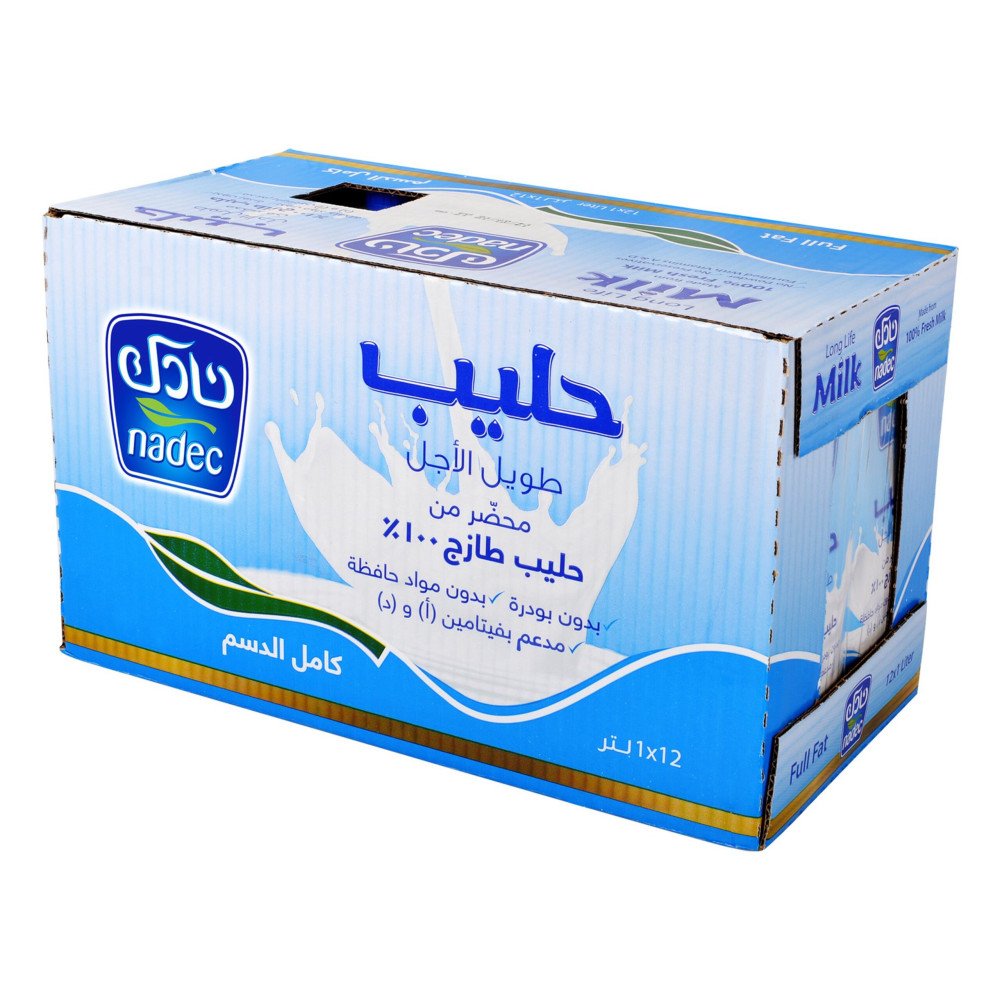 حليب نادك 1لتر *12