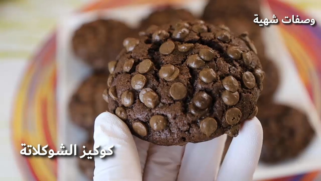 كوكيز بقط الشوكلاتة 11  جم*20