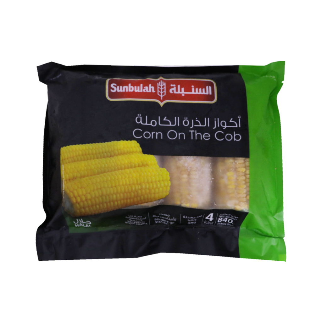 اكواز الذرة الكامله سنبله مجمد 840  جم