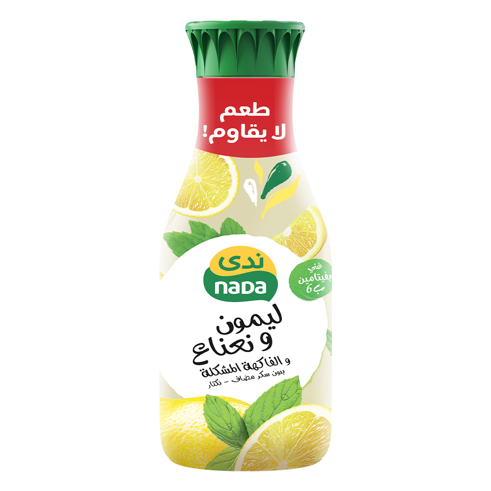 نكتار ليمون و نعناع ندى 300  مل