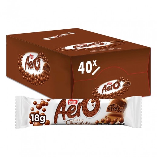 شوكولاتة بالحليب ارو نستلة 18جم*40