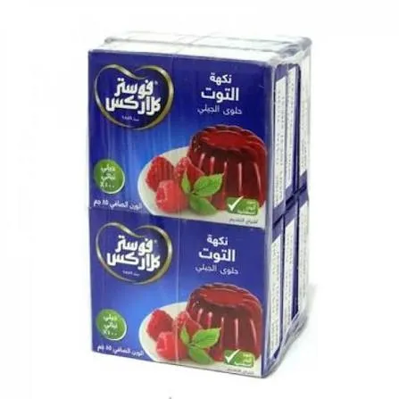 جلي فوستر كلاركس بنكهة التوت 80جم*6