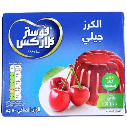 جلي فوستر كلاركس بنكهة الكرز 80جم