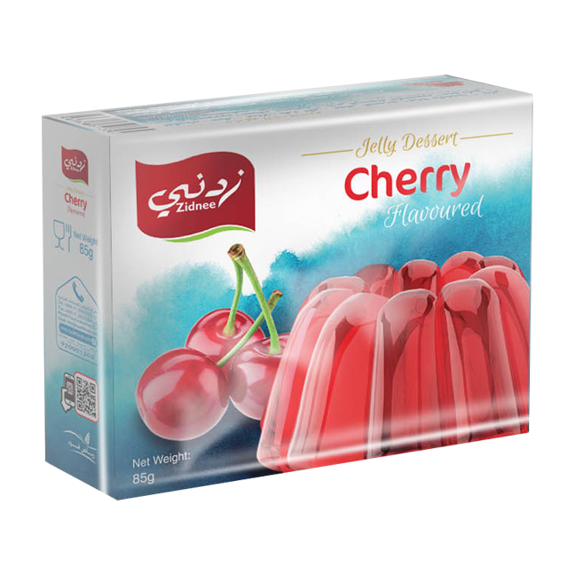 جلي زدني بنكهة كرز 85  جم*6