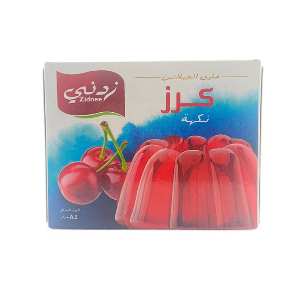 جلي زدني بنكهة كرز 85  جم*6
