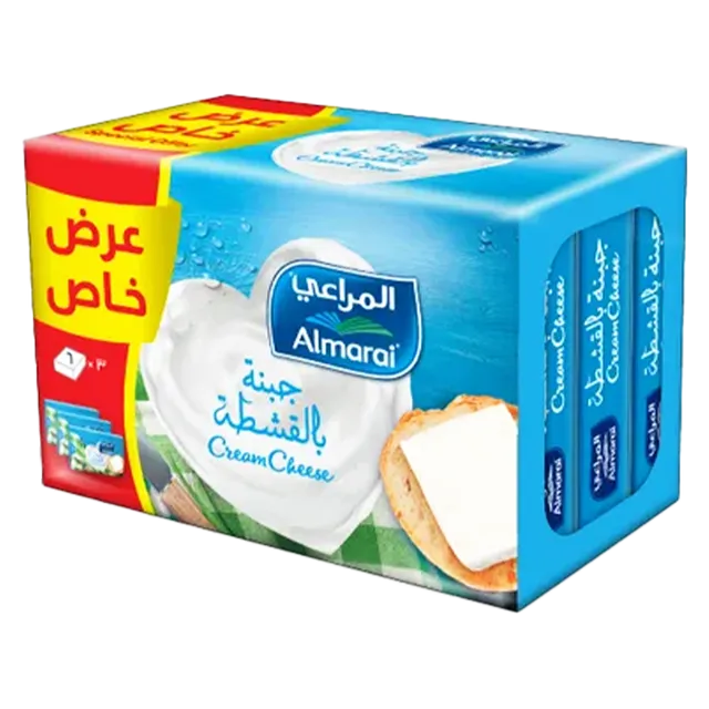 جبنة بالقشطة المراعي مربعات 6*4