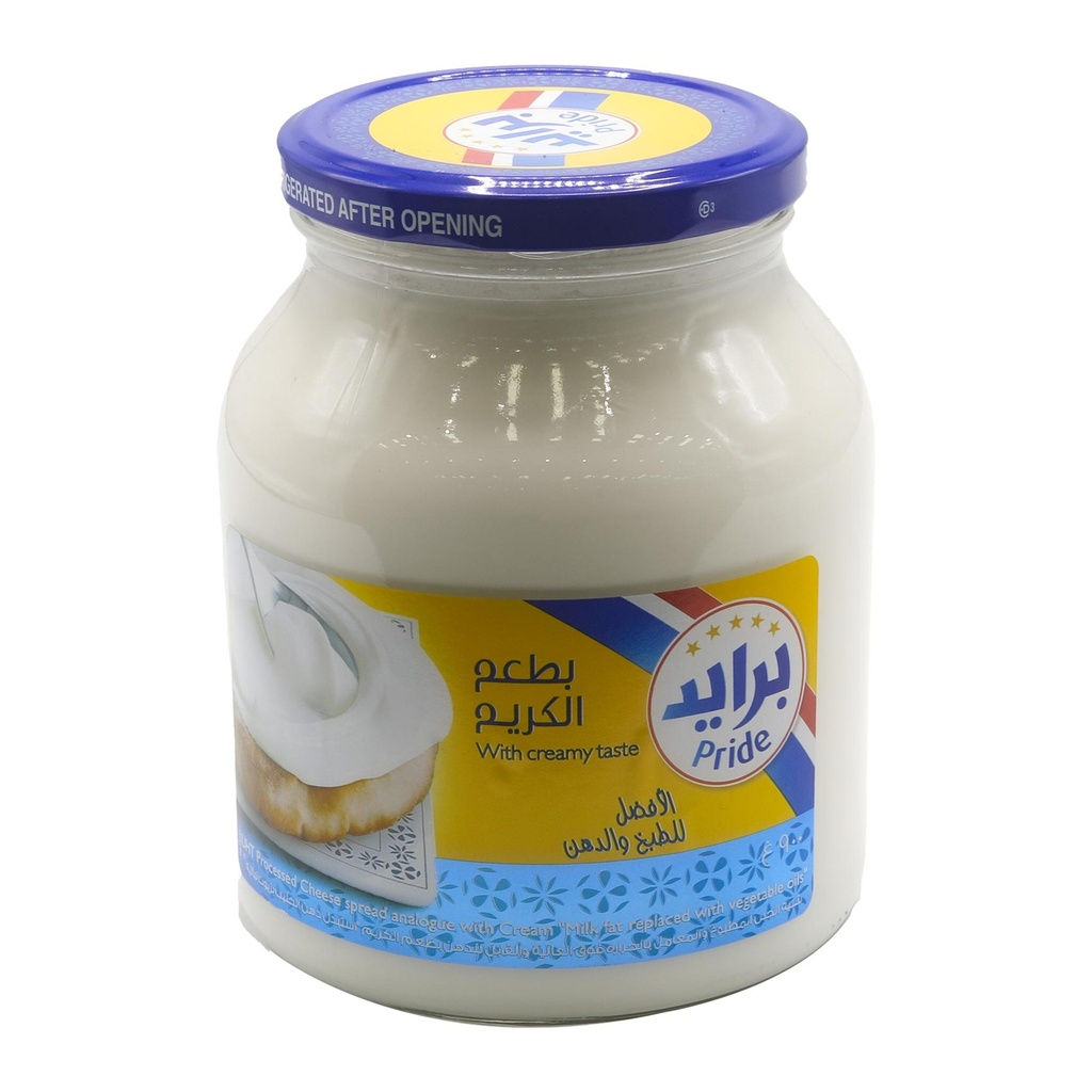 جبن طعم كريمي برايد 900جم