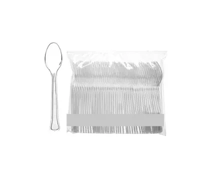 ملاعق شفافه ريتكو 50 حبة