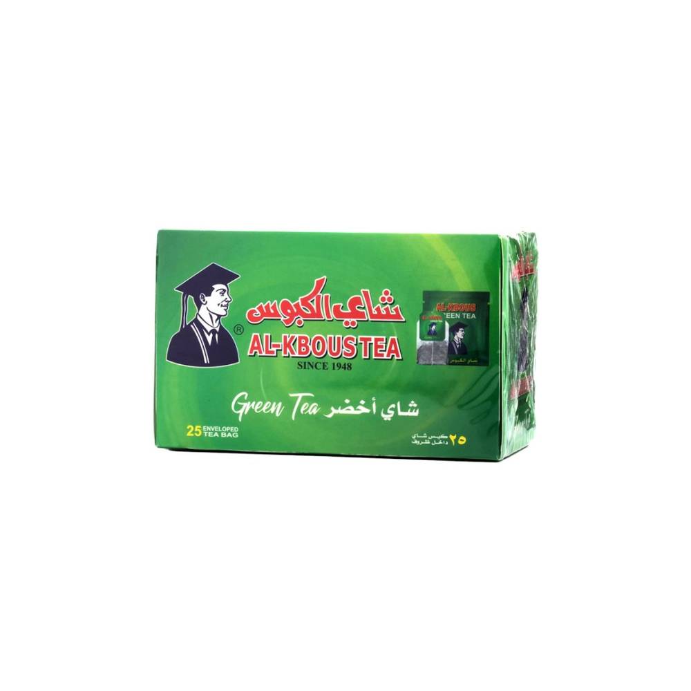 شاي اخضر الكبوس 25  كيس
