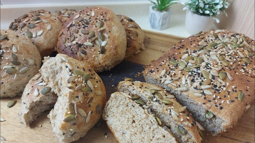 خبز صحي الحبوب السبعة سنابل احد 6  قطع