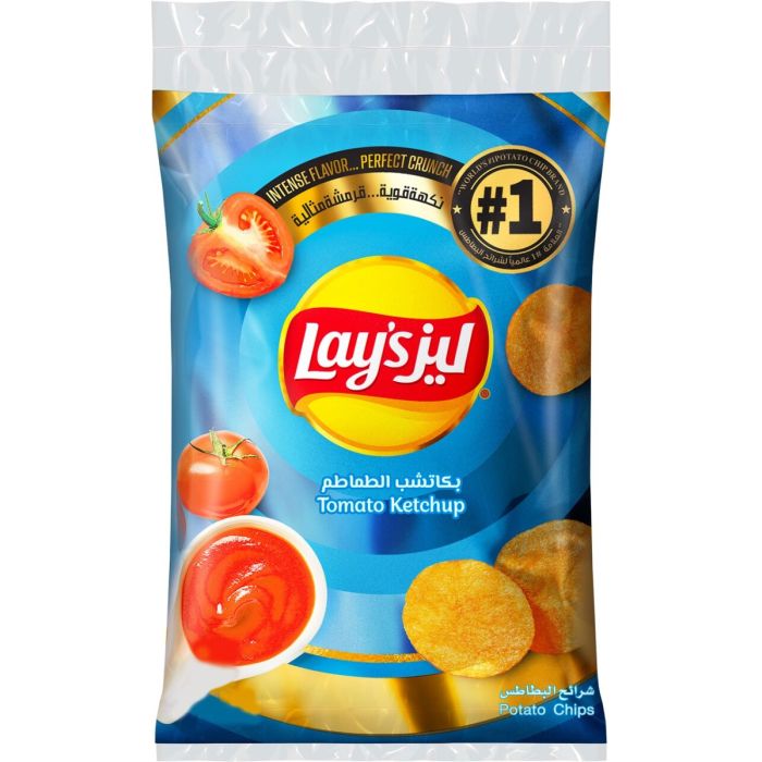 ليز كاتشب 25  جم*14