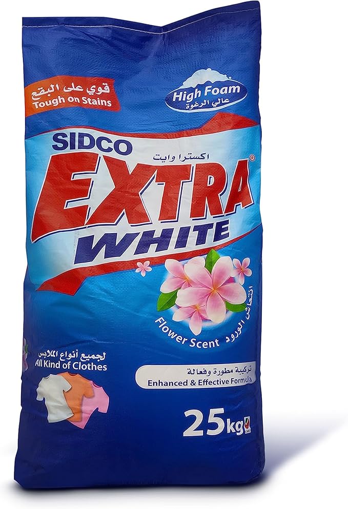 مسحوق غسيل عالي الرغوة ابها 25كجم
