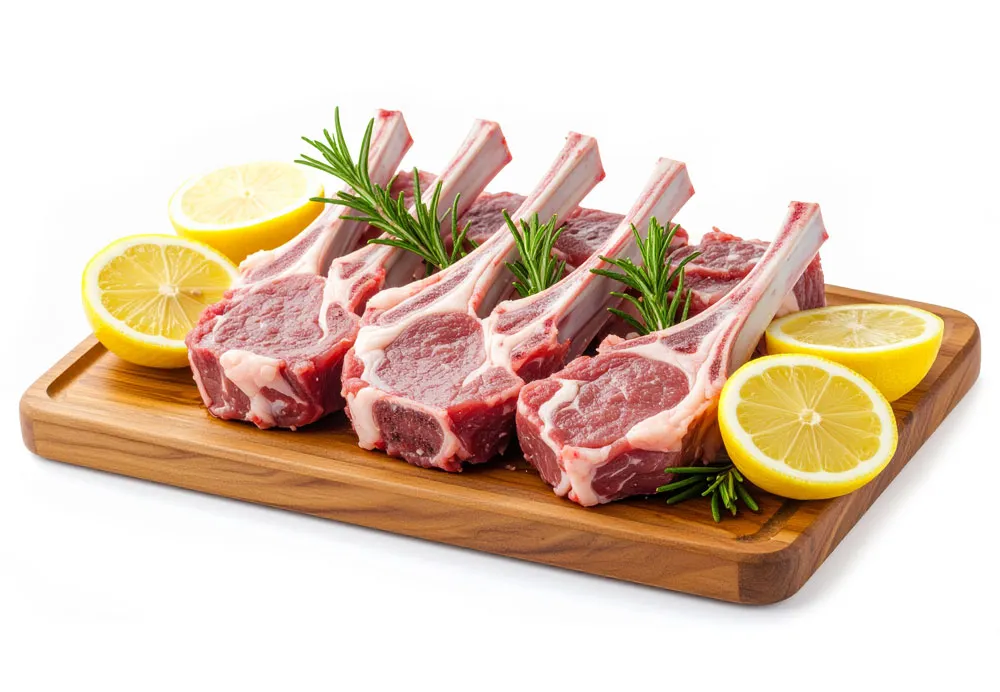 My veal meat with bone