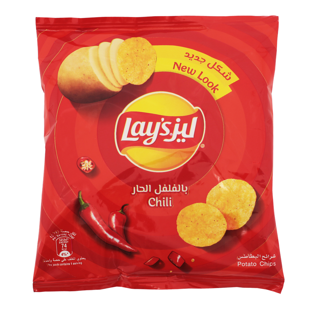 ليز فلفل حار 25جم*14