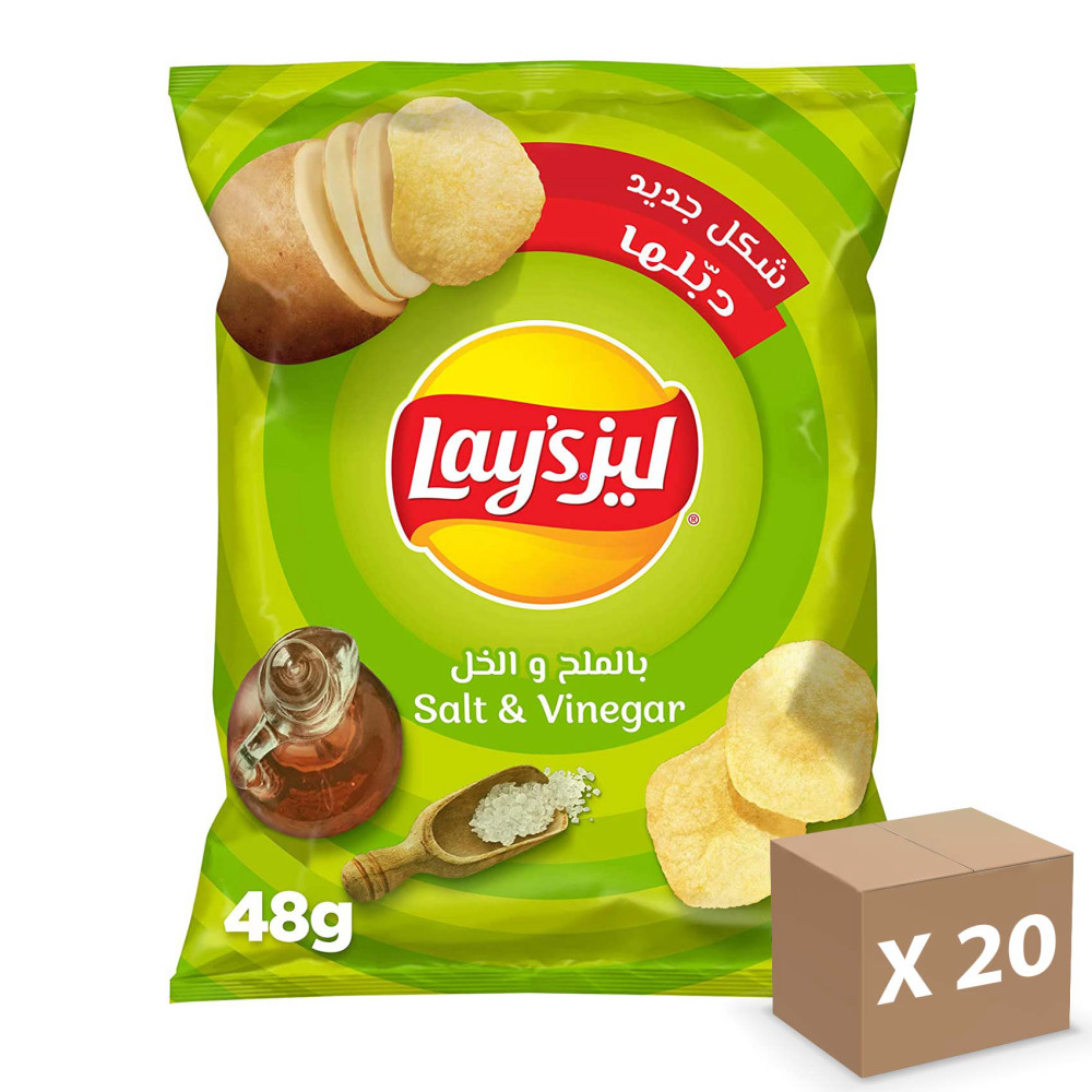 ليز ملح وخل 25جم