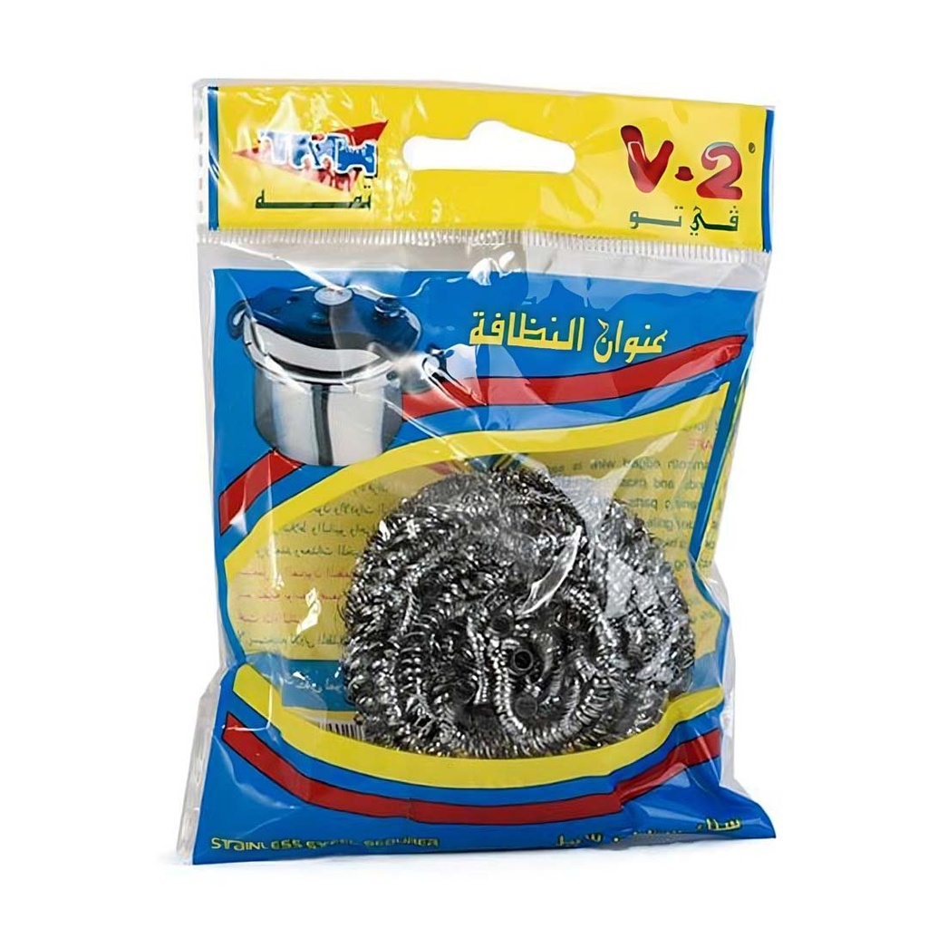 في تو سلك خشن ستانلس بالاسفنج