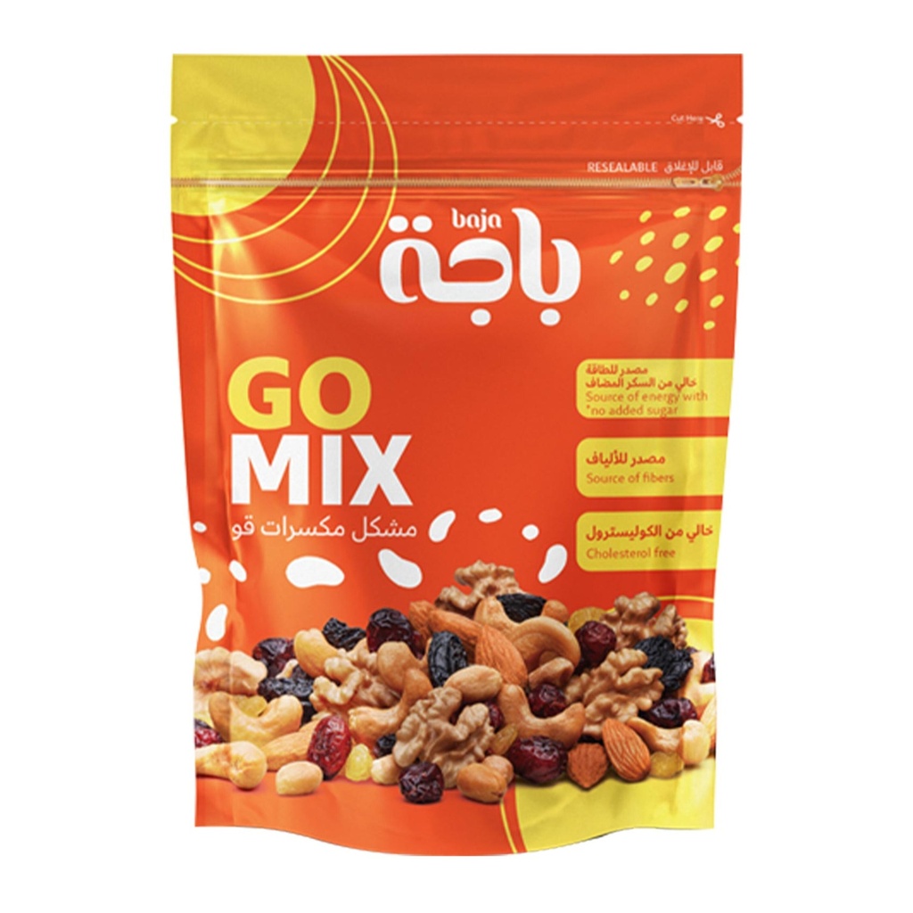 باجة مشكل مكسرات قو 120جم