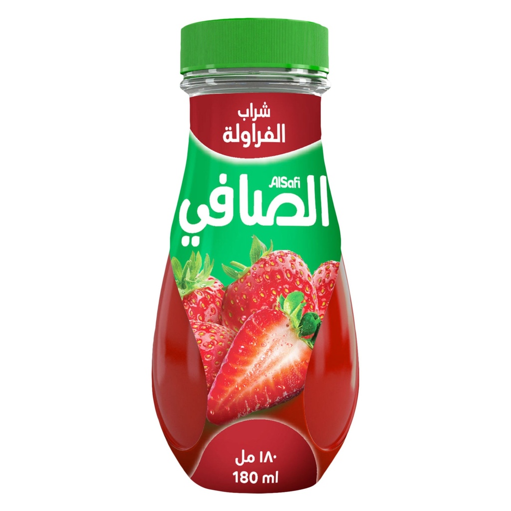 نكتار الفراولة 180مل الصافي