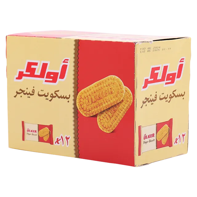 اولكر بسكوت فنجر 70جم*12