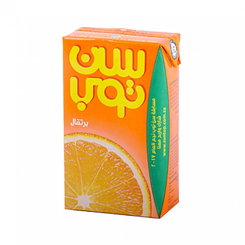 سن توب برتقال غازي 240  مل