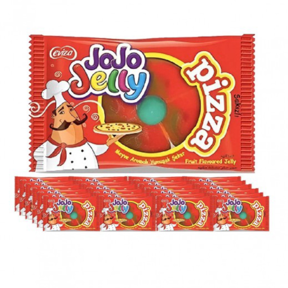حلوى جيلي بيتزا 120  جم