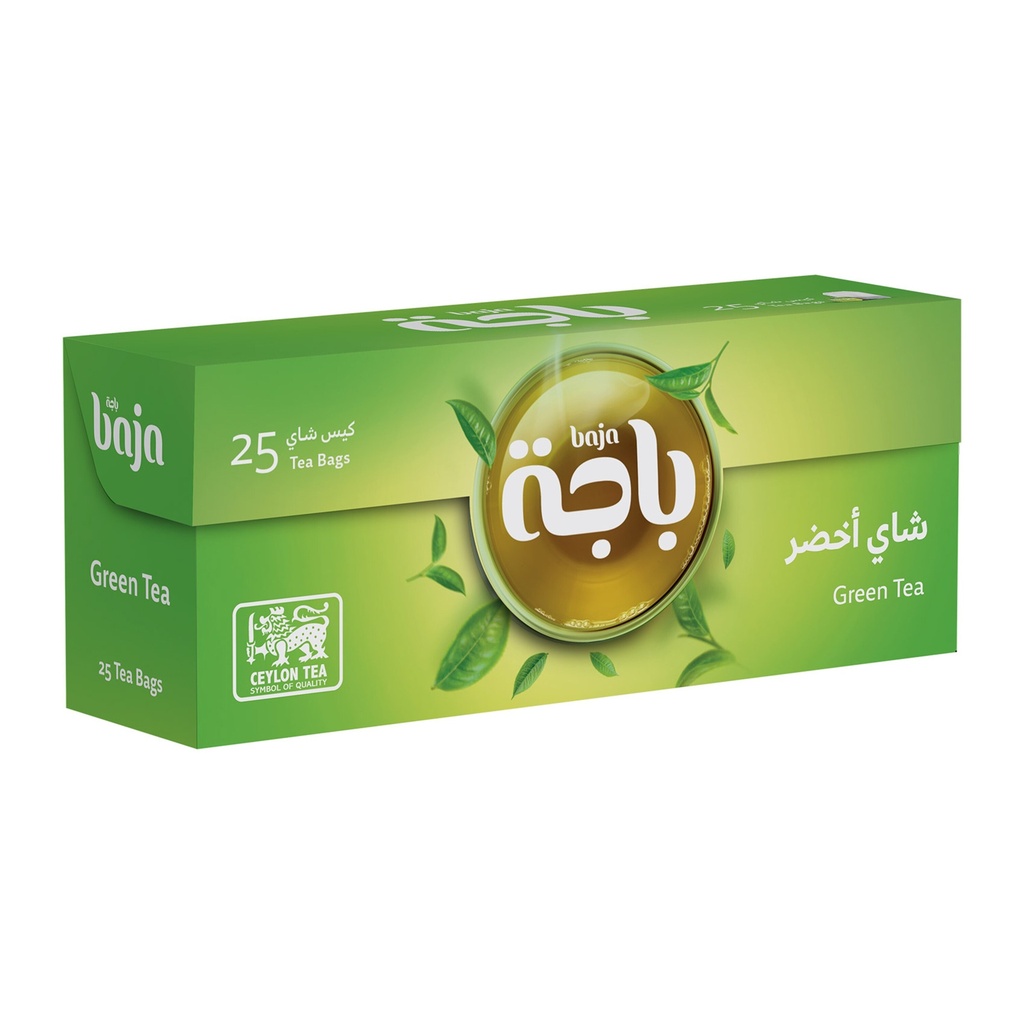 باجة شاي اخضر 25  كيس