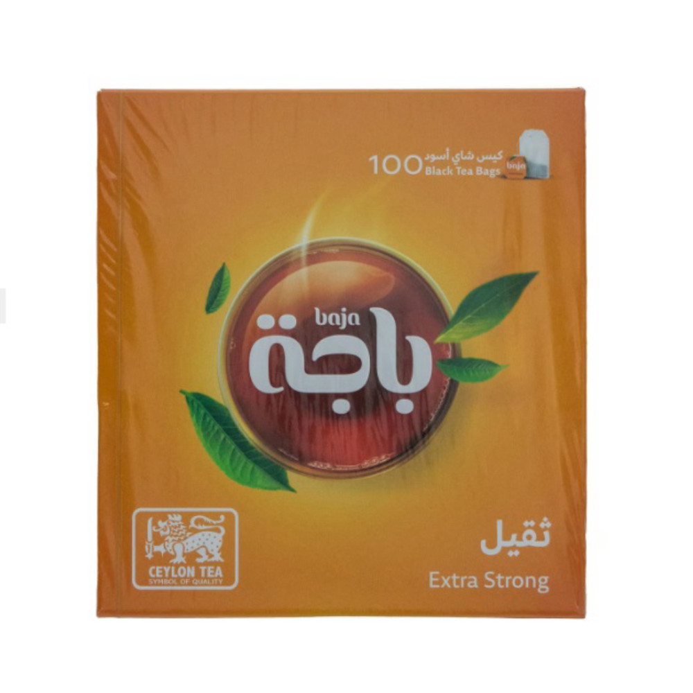 باجة شاي ثقيل 100  كيس