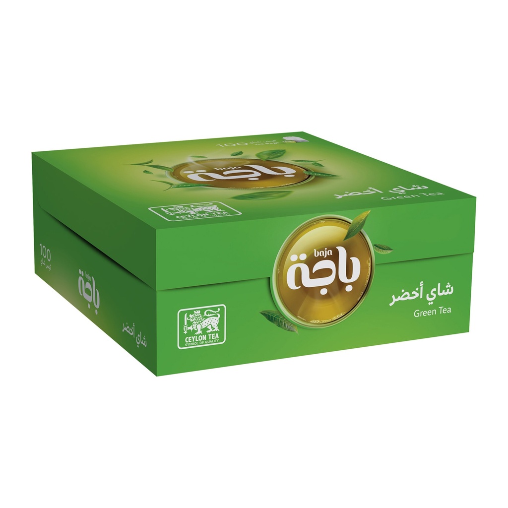 باجة شاي اخضر 100  كيس