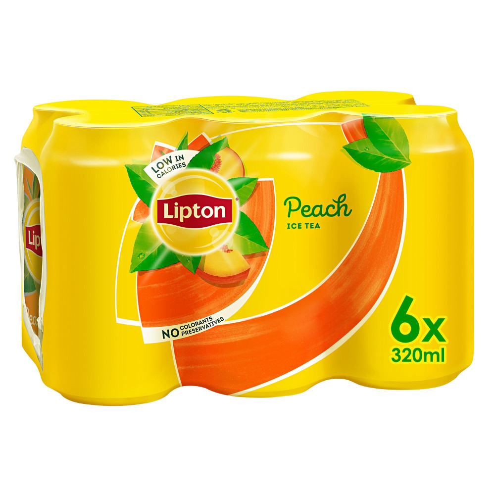شاي مثلج بنكهة الخوخ - زوي 320  مل*6